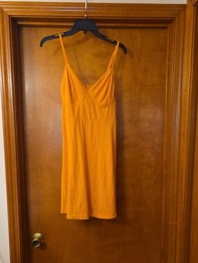 Wild Fable Ribbed Tank Top in Golden Yellow
